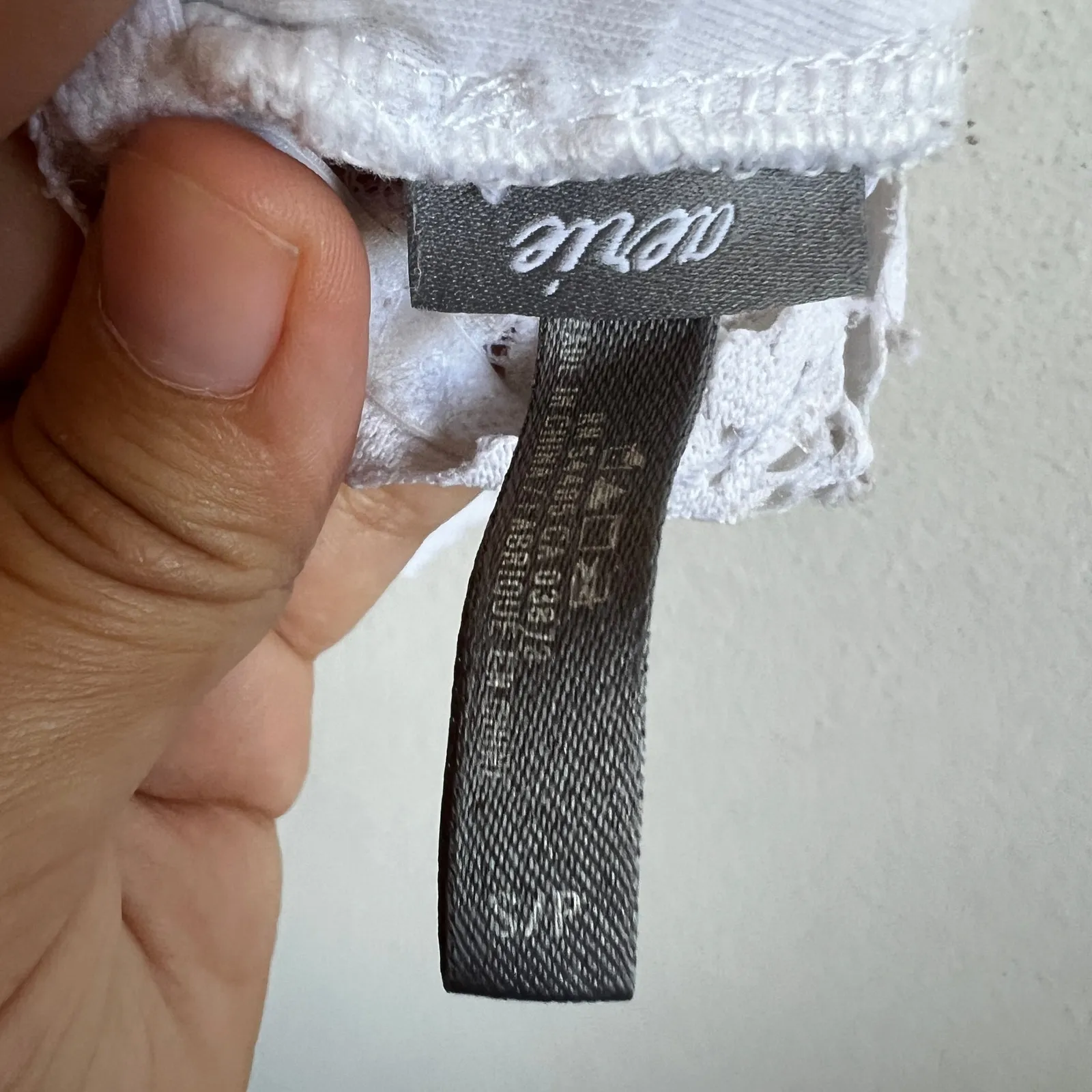 Aerie‎ Womens White Lace Bralette Size Small Y2K Lingerie - Image 3