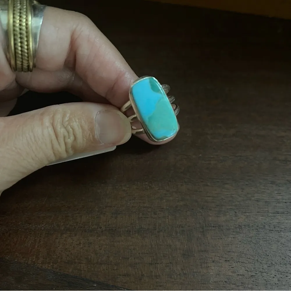 Sterling Silver Turquoise Ring NWT - Image 3