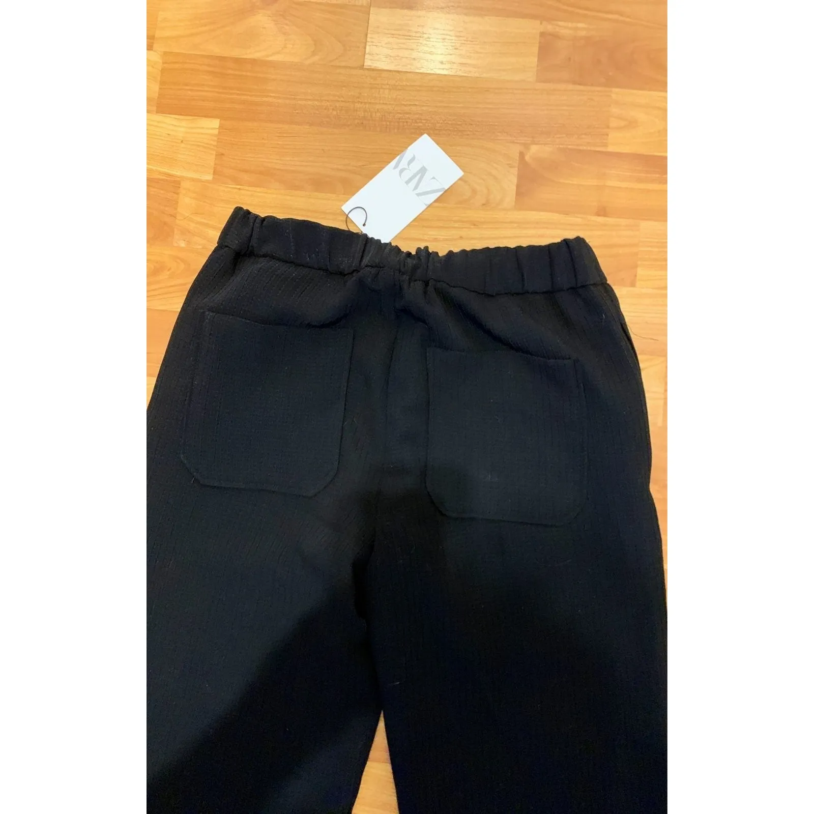 Zara black‎ long pants - Image 5