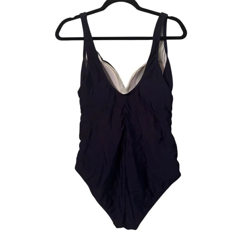Sun & Sea Women's 12 Navy Blue One - Image 6