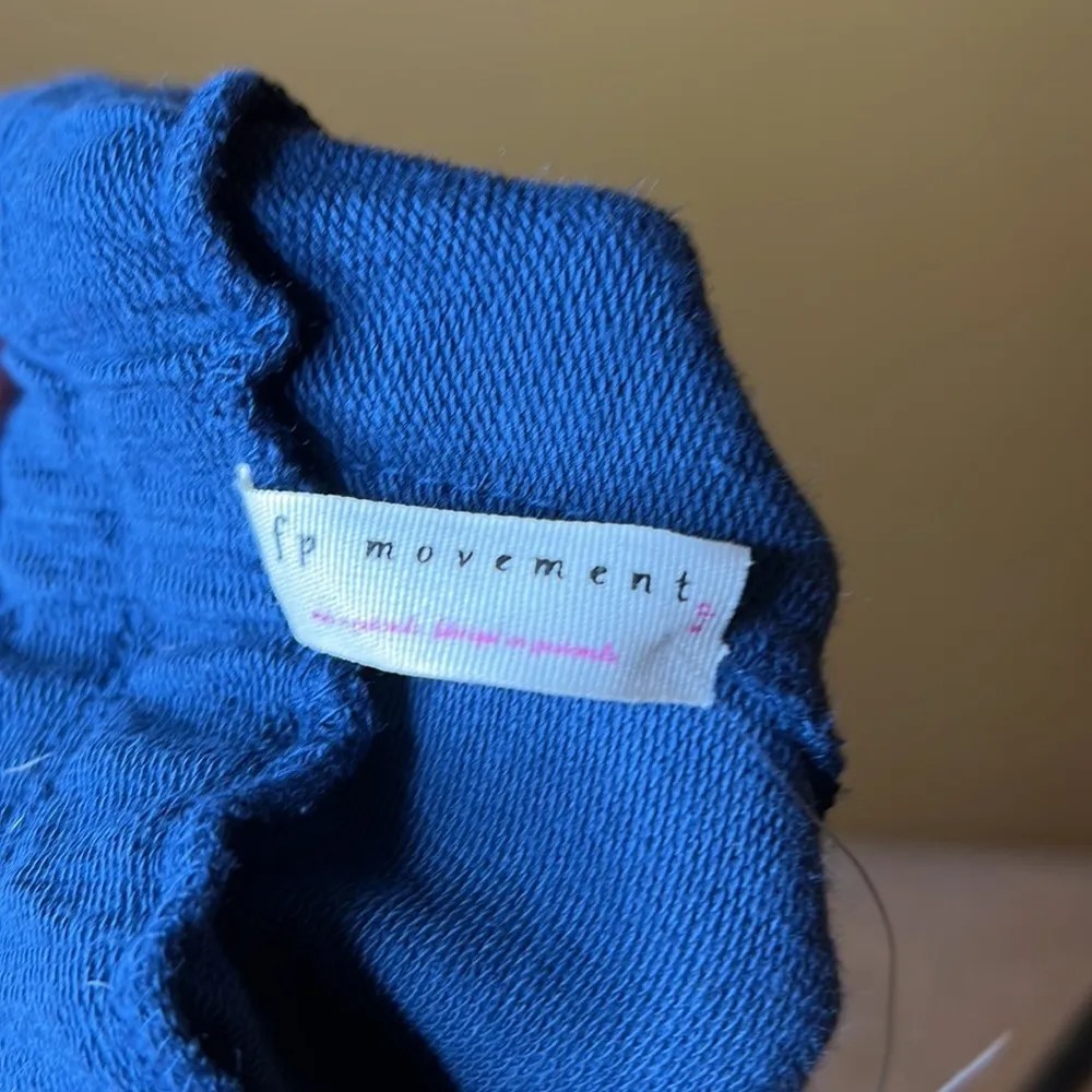 NWT Free People Movement Sunny Skinny Sweat Joggers Navy Size Small - Image 11