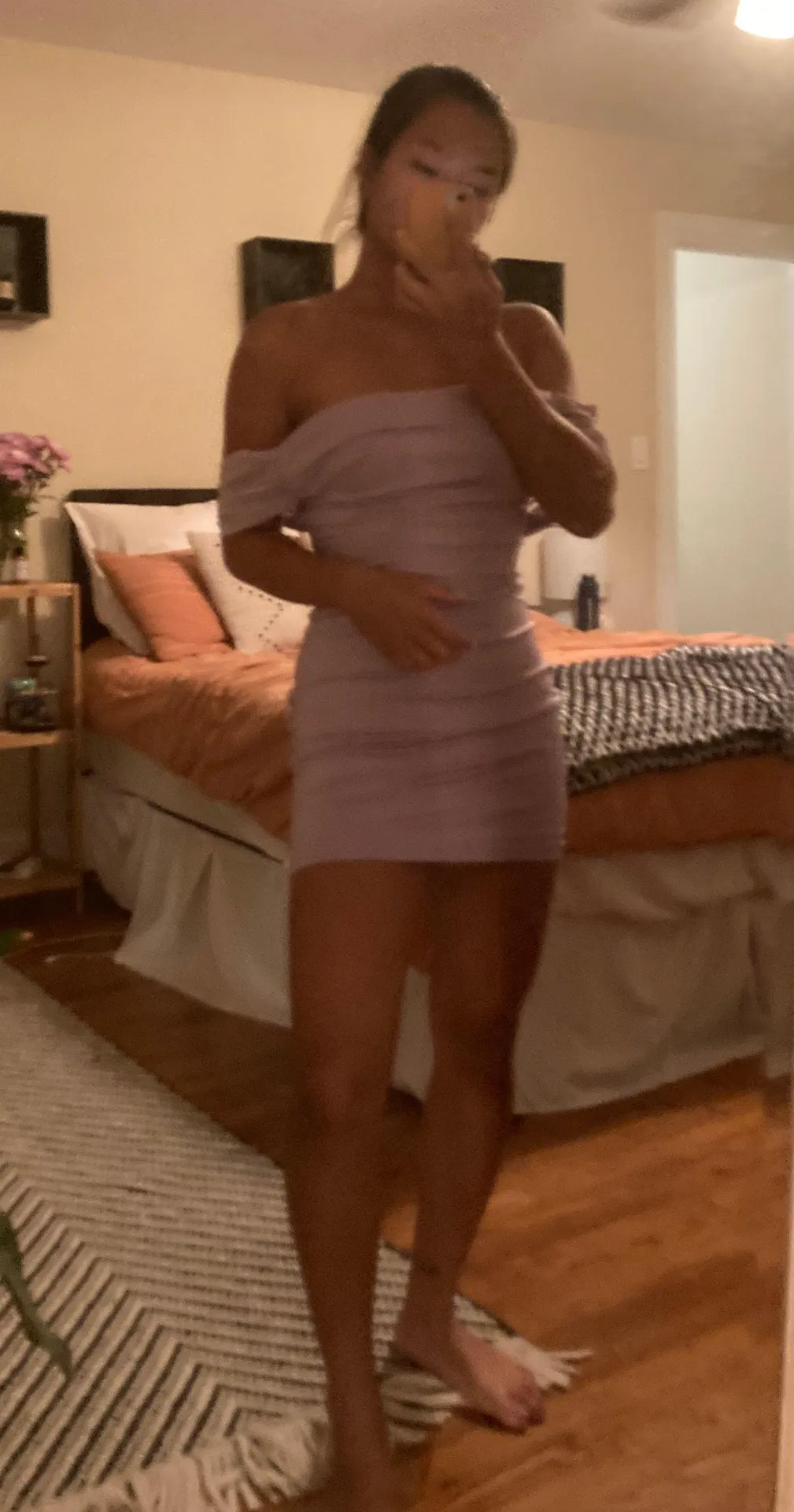 superdown Lavender Mini Dress - Image 2