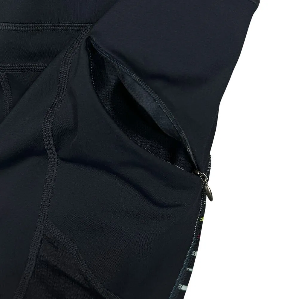 Athleta Small Timeless Contender Capris Leggings Zip Pockets Wicking Breathable - Image 7