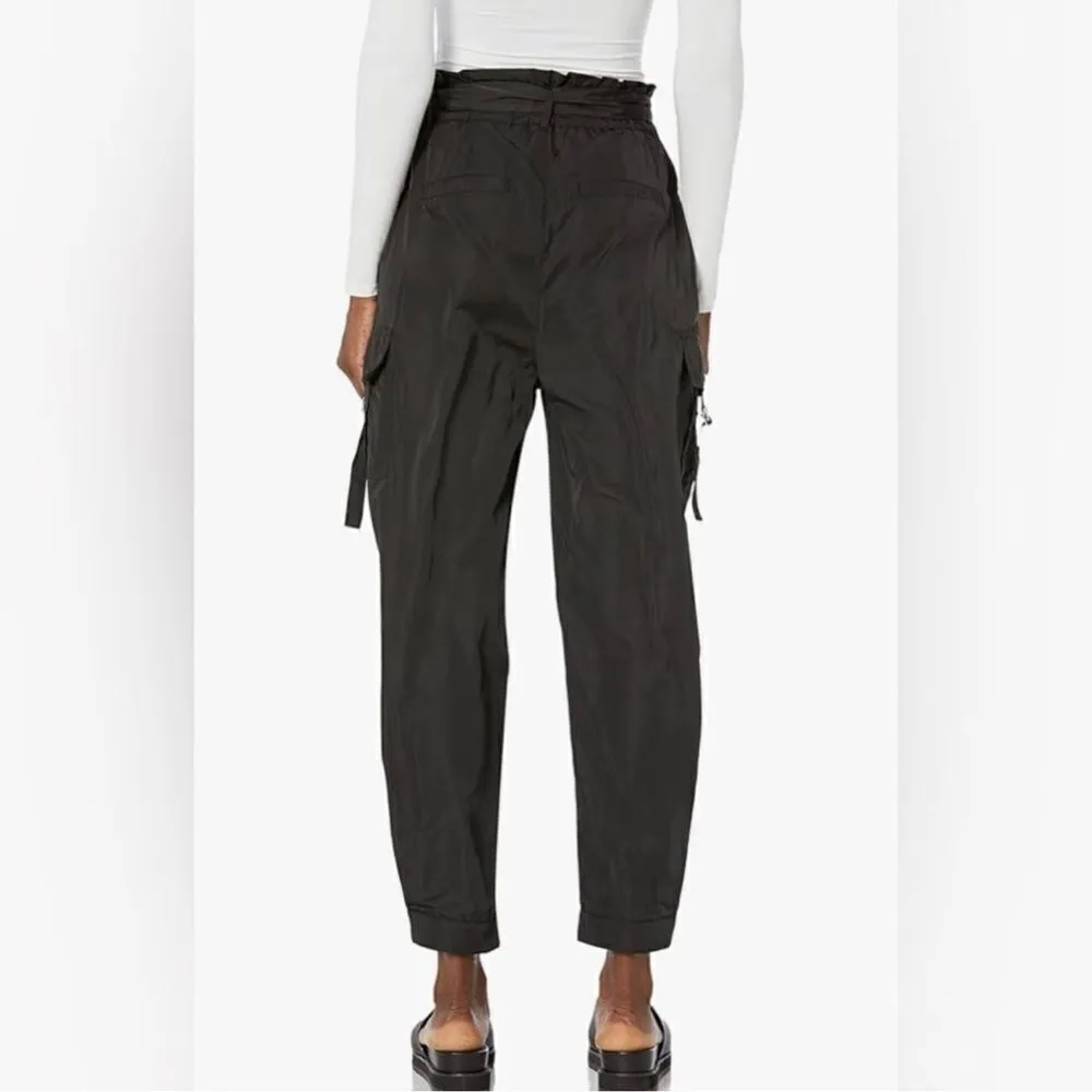 BlankNYC Nylon Paper Bag Cargo Pants Black Size‎ 31 Ankle - Image 5
