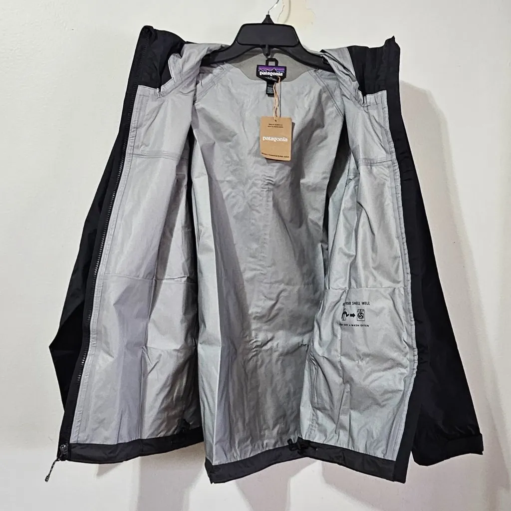 Patagonia Women's Torrentshell 3L Rain Jacket - Black - Size L - 85246 - Image 5