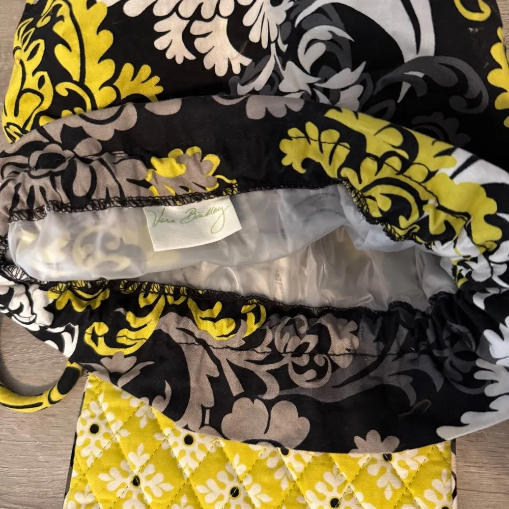 Vera Bradley Baroque Pattern Drawstring Beach Travel Bag Multicolor NWOT - Image 5