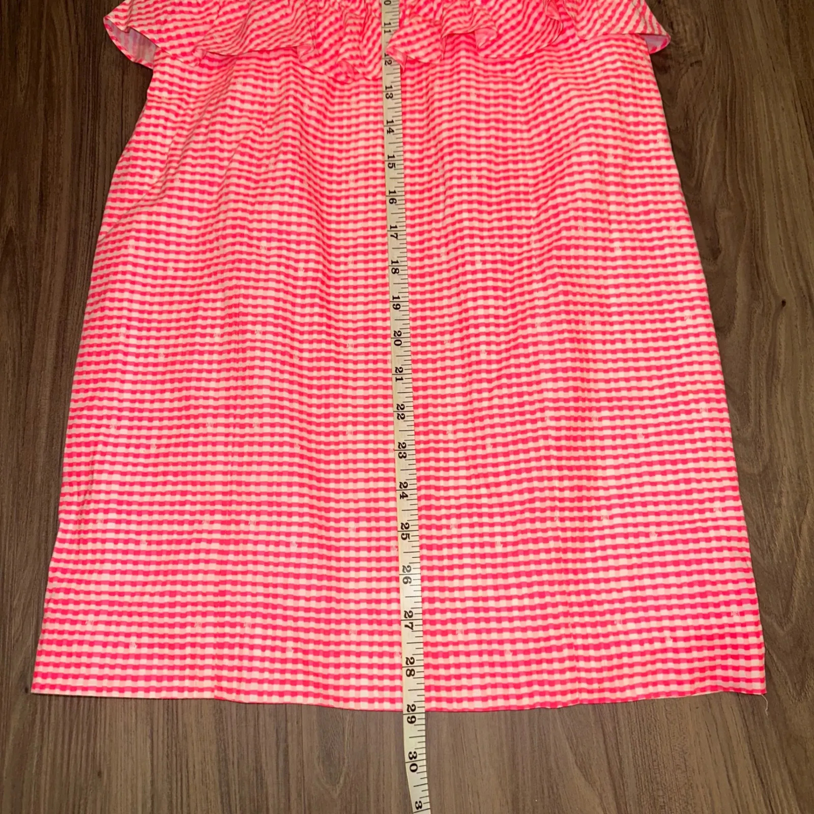 Lilly Pulitzer Lowe Pink White Dress Green Zipper Size 0 Sorority Event AKA‎ - Image 5