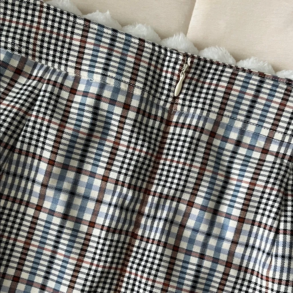 NWT LOFT Plaid Mini Skirt - Image 8