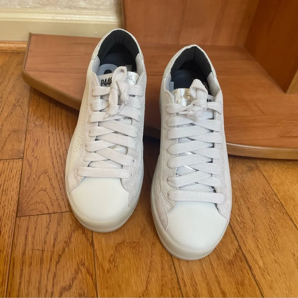 P448 F24 John Leather Sneaker (Women)
CRYSTAL, Size 7US / 37EU - Image 4