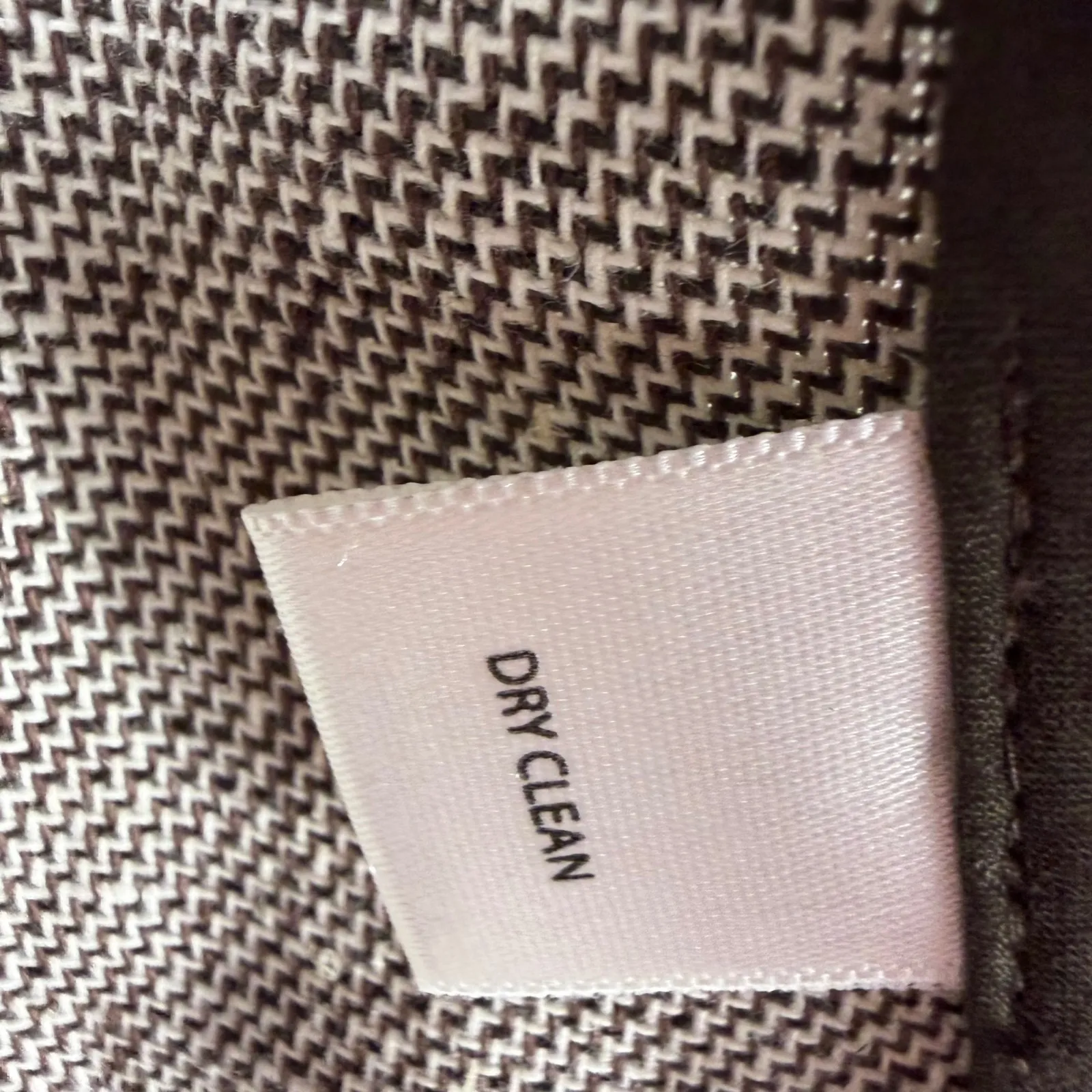 Saks Fifth Avenue Linen Blend Belted Jacket Size 14 Tailored Neutral Blazer - Image 12