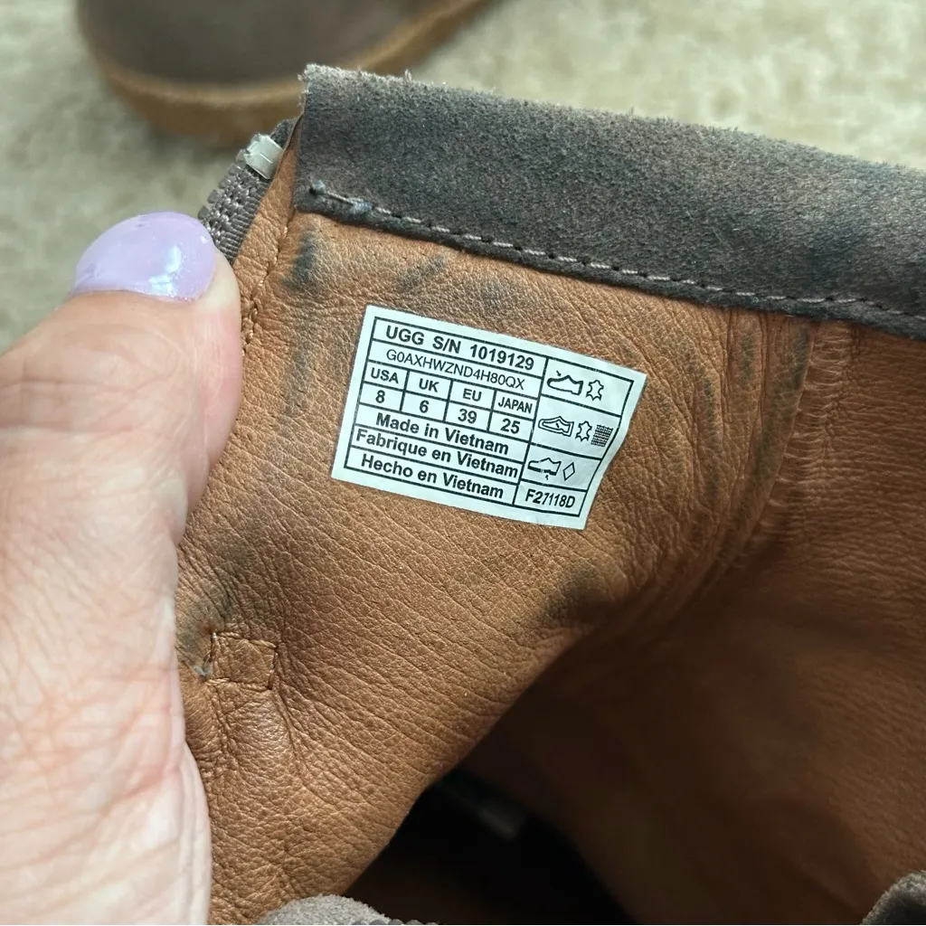 UGG Women’s Dark Brown Chukka Boots - Image 6