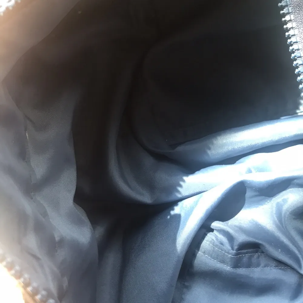 Vintage Y2K Handbag Purse Floral Versatile Velcro Blue Red Women’s Accessories - Image 5