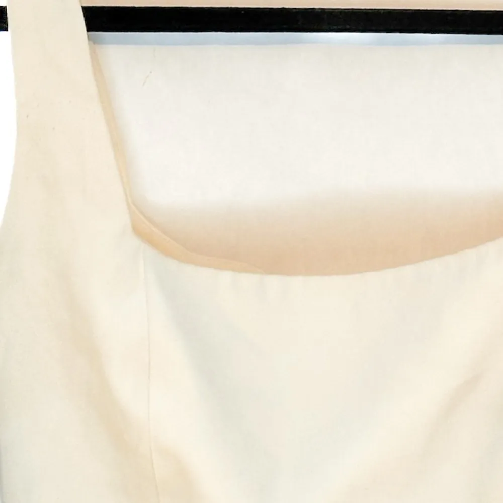 Huxley Super Crop Top Thick Straps Square Neck Size US 2 - Image 11