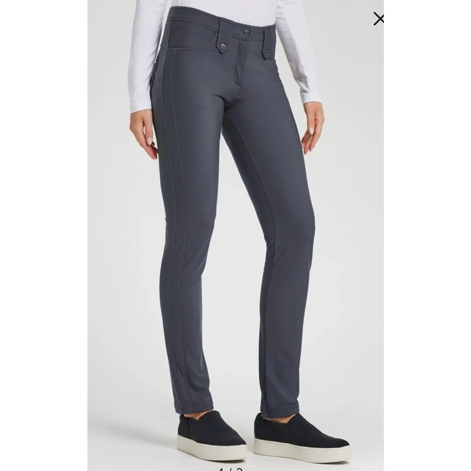 The Skyler Travel Pant Anatomie Size L Slim fit, Straight leg, contemporary Gray Size L - Image 5