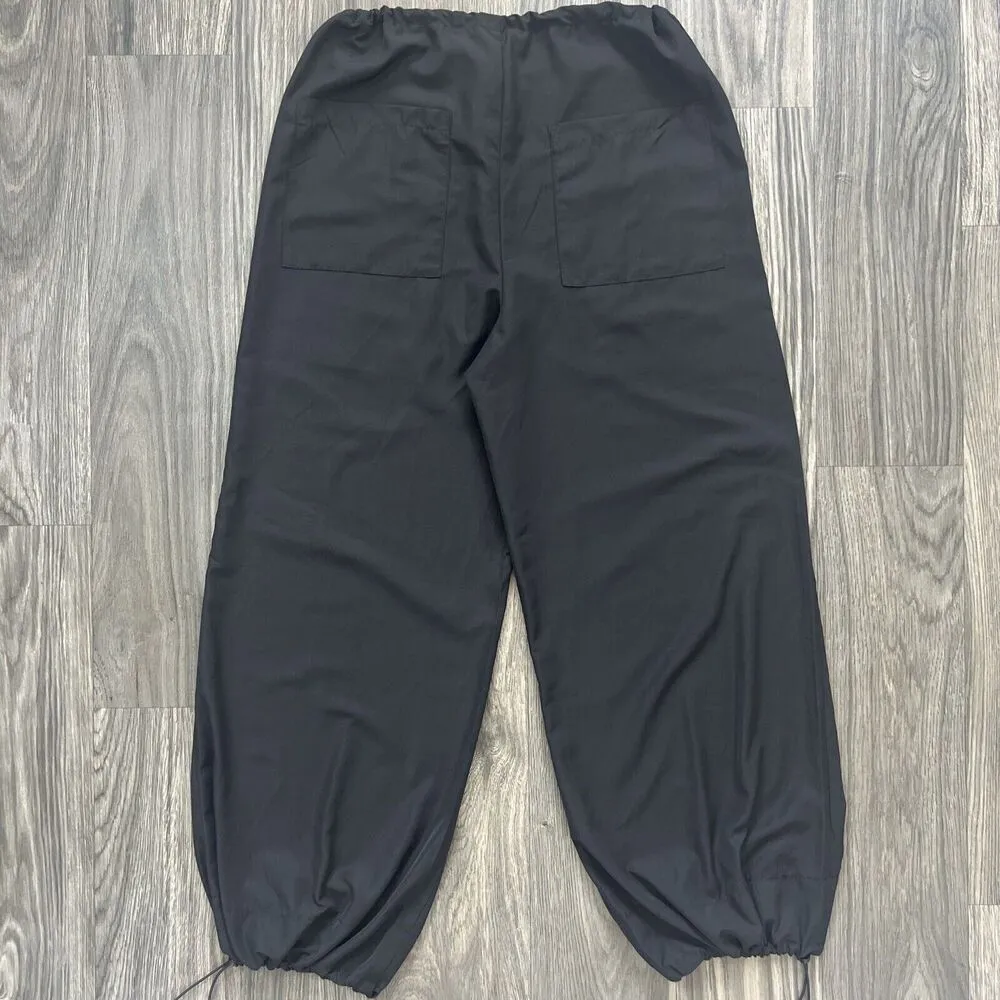 SNDYS.  Paloma Pant Black Size US 6 AU / UK 10 Cargo Parachute Drawstring - Image 6