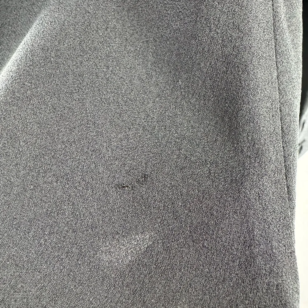 Eileen Fisher Long Sleeve Silk Bateau Neck Tunic Dress in Black Size Extra Small - Image 8