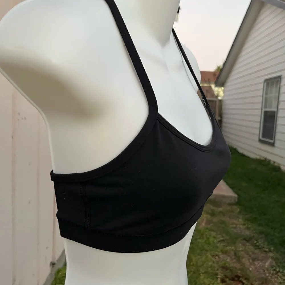 Lululemon  Basic Black Sports bra - Image 2