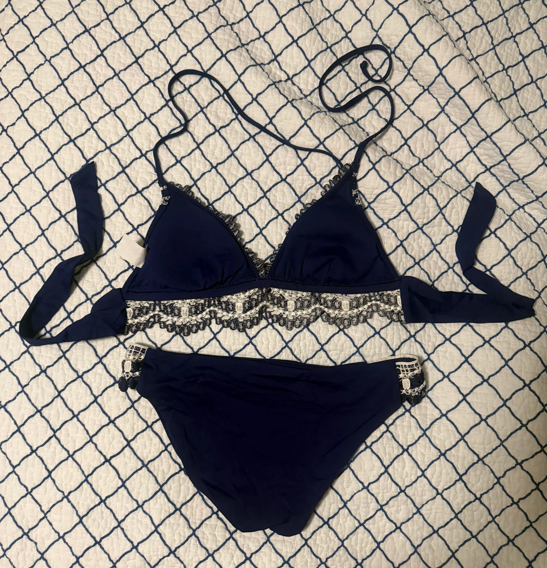 Boutique Blue Bikini Set - Image 2