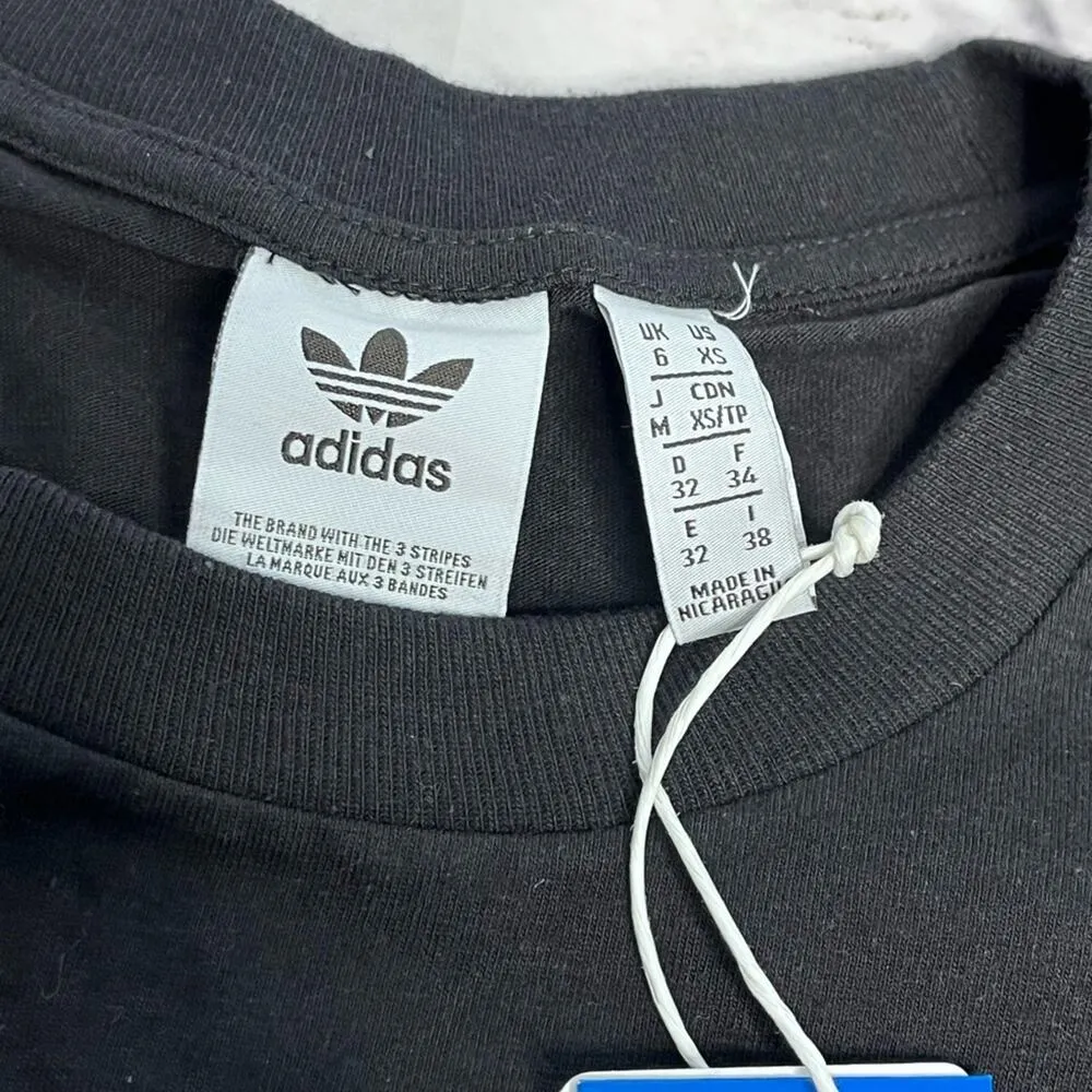 Adidas OG stacked trefoil tee pink new size XS - Image 6