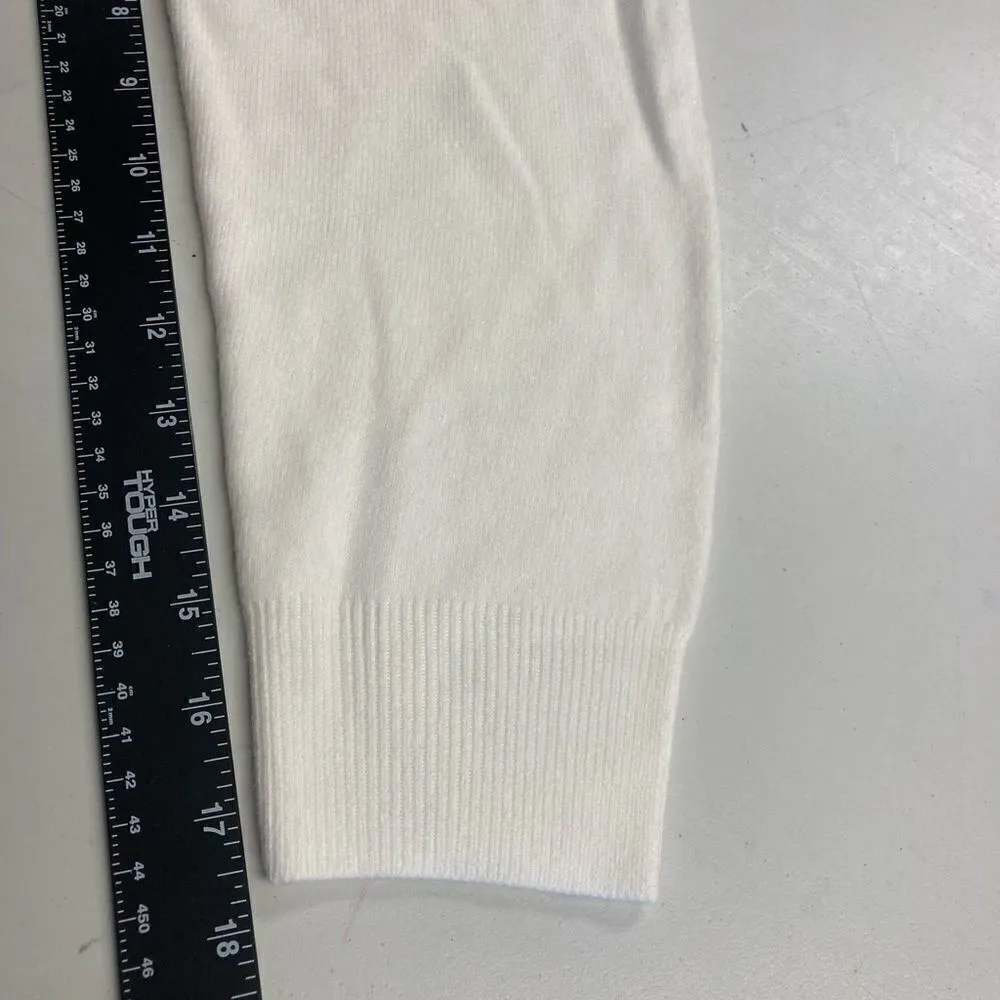 DESIGNER ORIGINALS,Women’s White XL Sweater, Back zipper closure, New with tags - Image 6