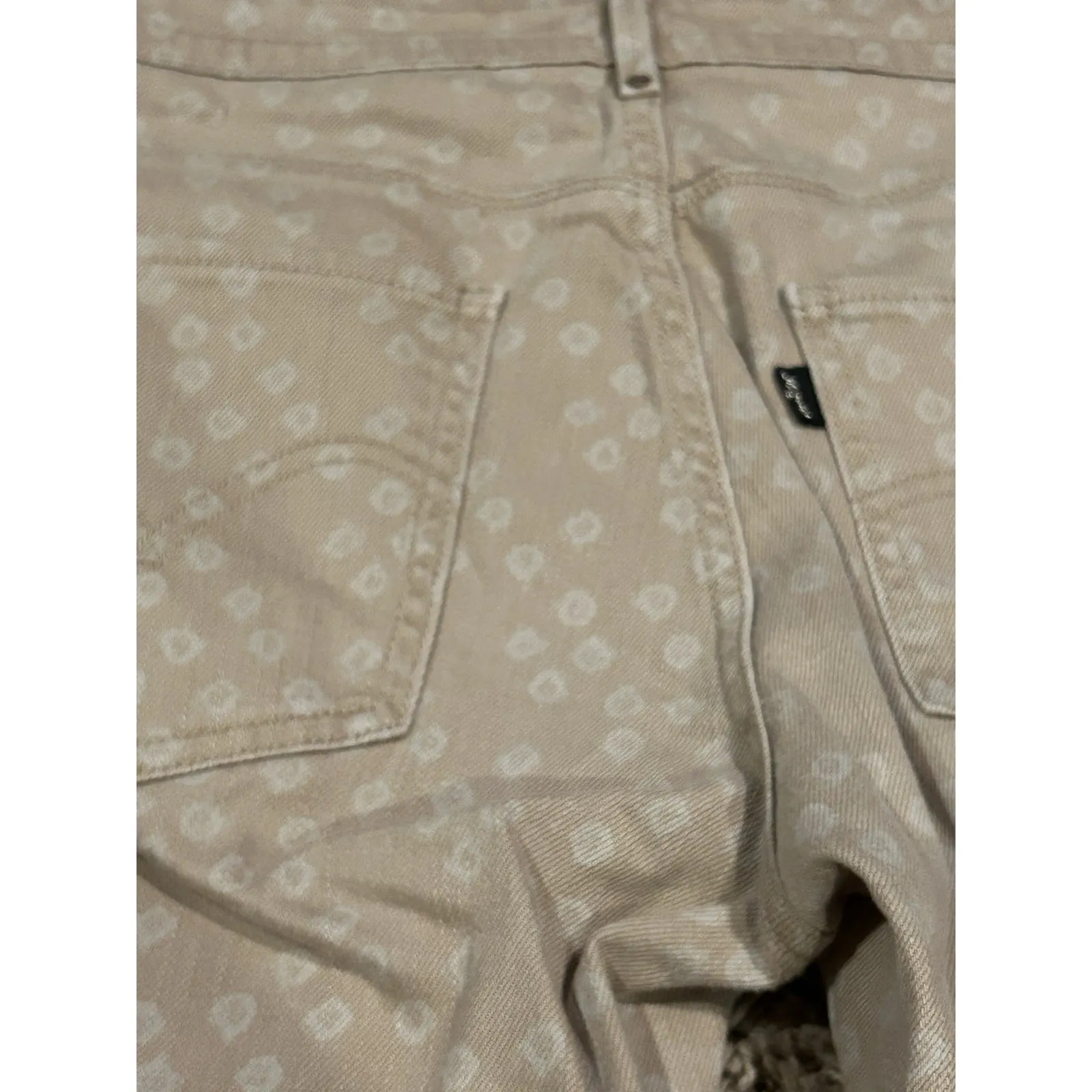 Levi's Woman's Mid-Rise Ankle Skinny Tokyo Camp Sand Printed‎ Jeans Plus 6/28 - Image 5