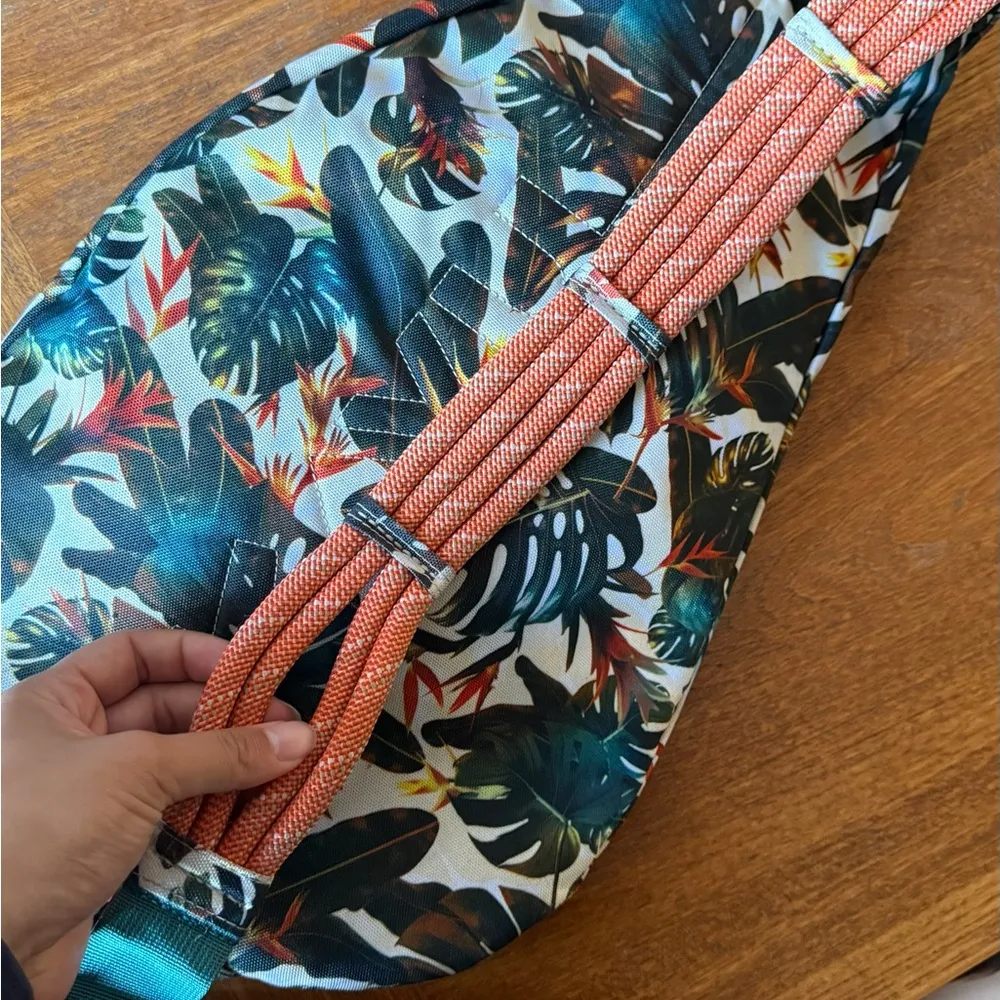 Kavu Tropical Sling Bag with Orange and Green Accents - Image 3