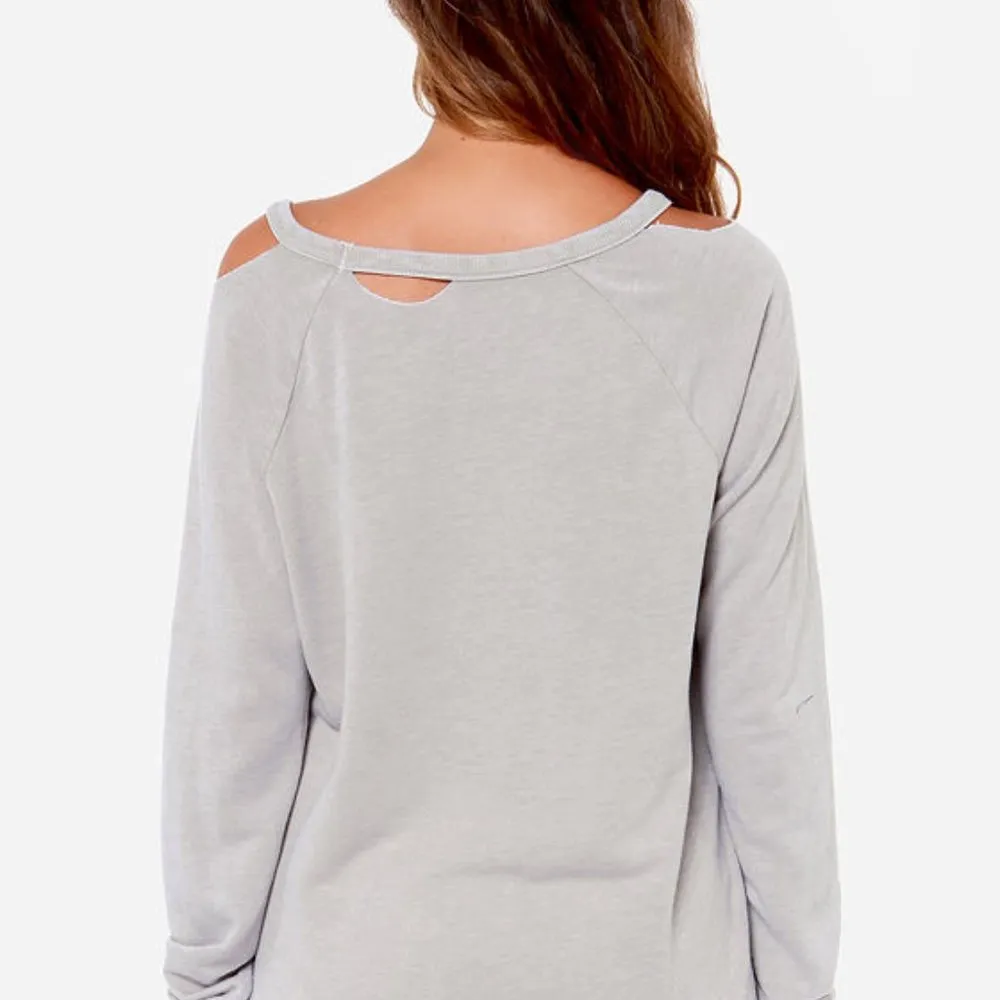 Chaser | Black White Leather & Heels Sweatshirt S - Image 5
