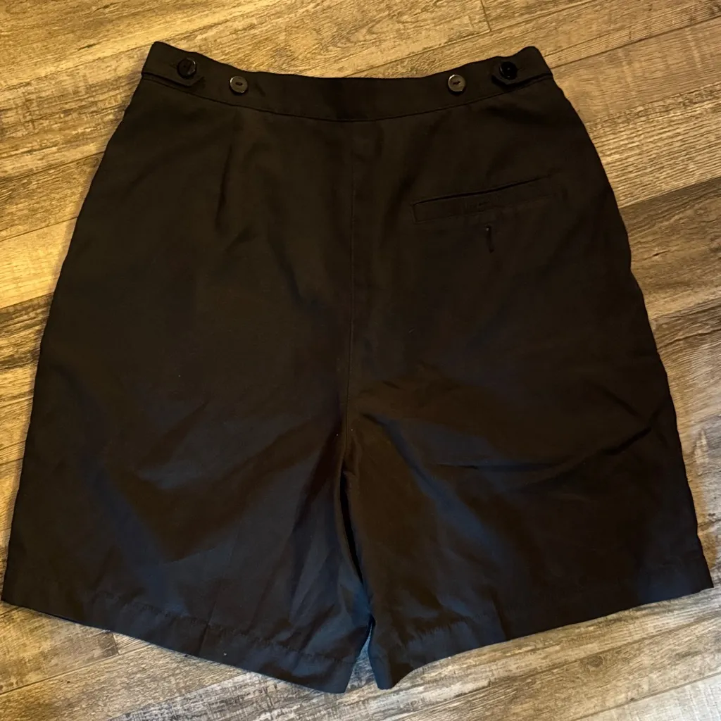 High Waist Black Women's Liz Golf Shorts / DG17 Size 6 - Image 4