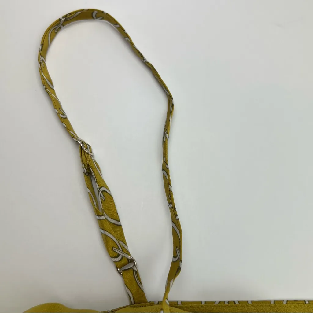 L'AGENCE Jane‎ Chain Print 100% Silk Camisole Goldchamp Womens Size Large NEW - Image 11