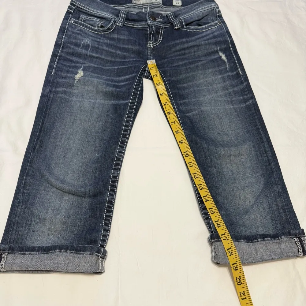 BKE Stella Capri Jeans Size 27 – Slim Fit, Low Rise, Vintage Style - Image 9