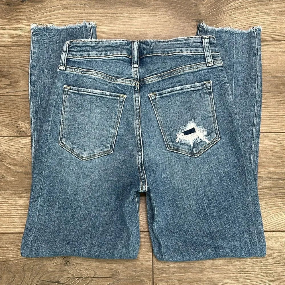 Abercrombie & Fitch The Super Skinny Anke High Rise Curve Love Blue‎ Jeans 27 - Image 5