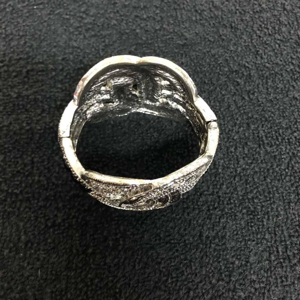 Fancy Embellished Bracelet Silver - Image 6