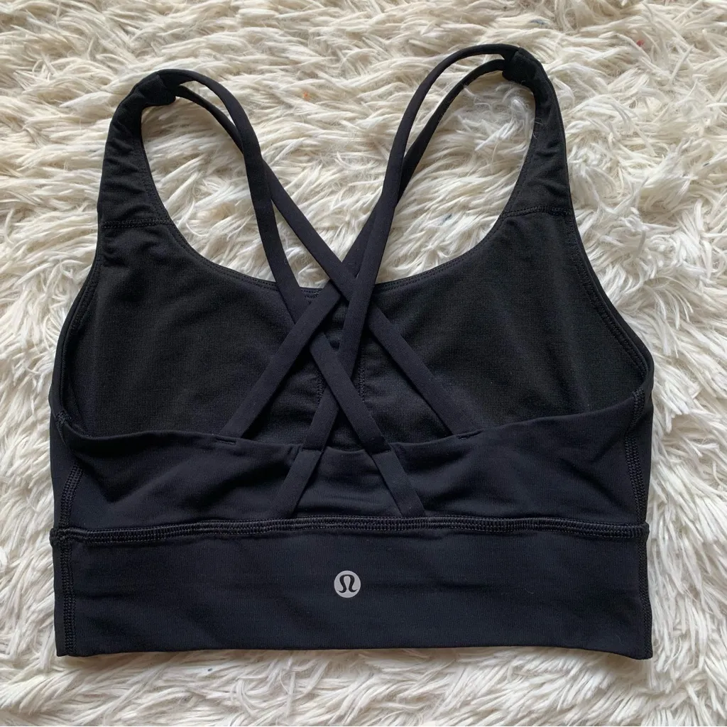 Lululemon Energy Bra *Long Line
Black - Image 2