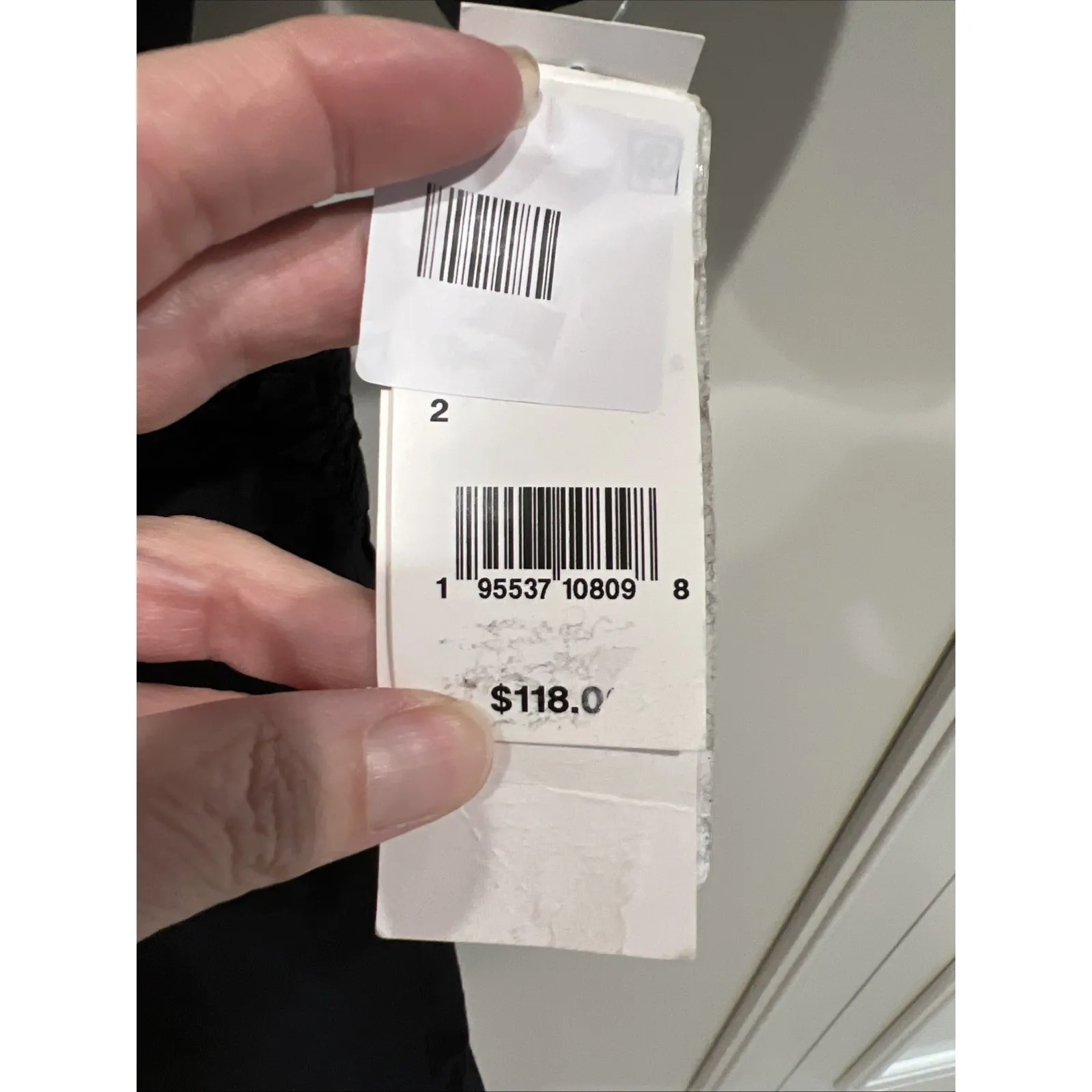 French Connection Rhodes Poplin Black Organic Cotton Mini Dress Minimalist LBD - Image 8