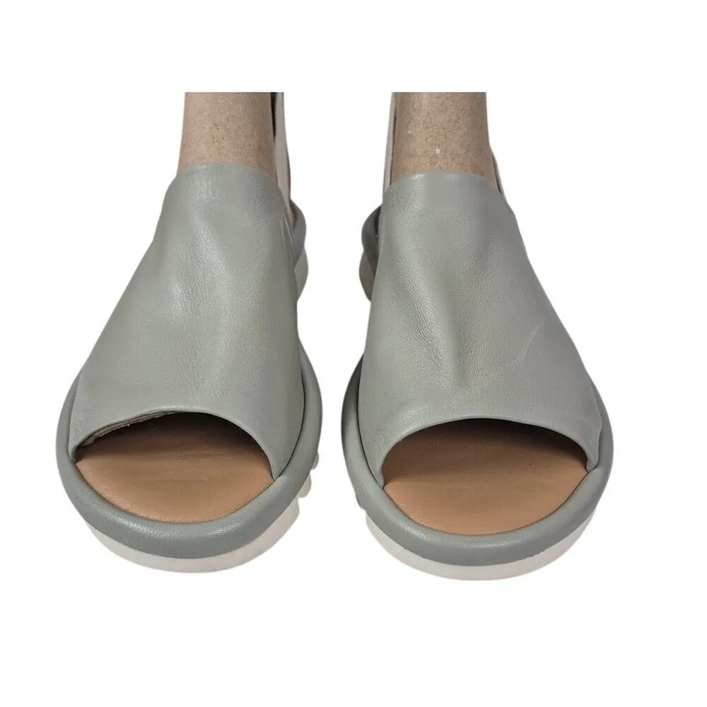 The Flexx WAT IS WAV 2 Edera Foulard 7.5 EUC Open Toe Leather Slingback Sandal - Image 3