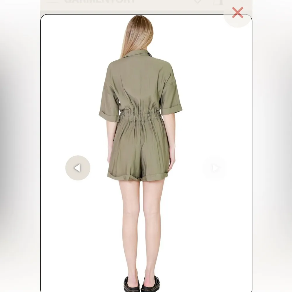 Pinch Army Green Romper Women’s Small - Image 2