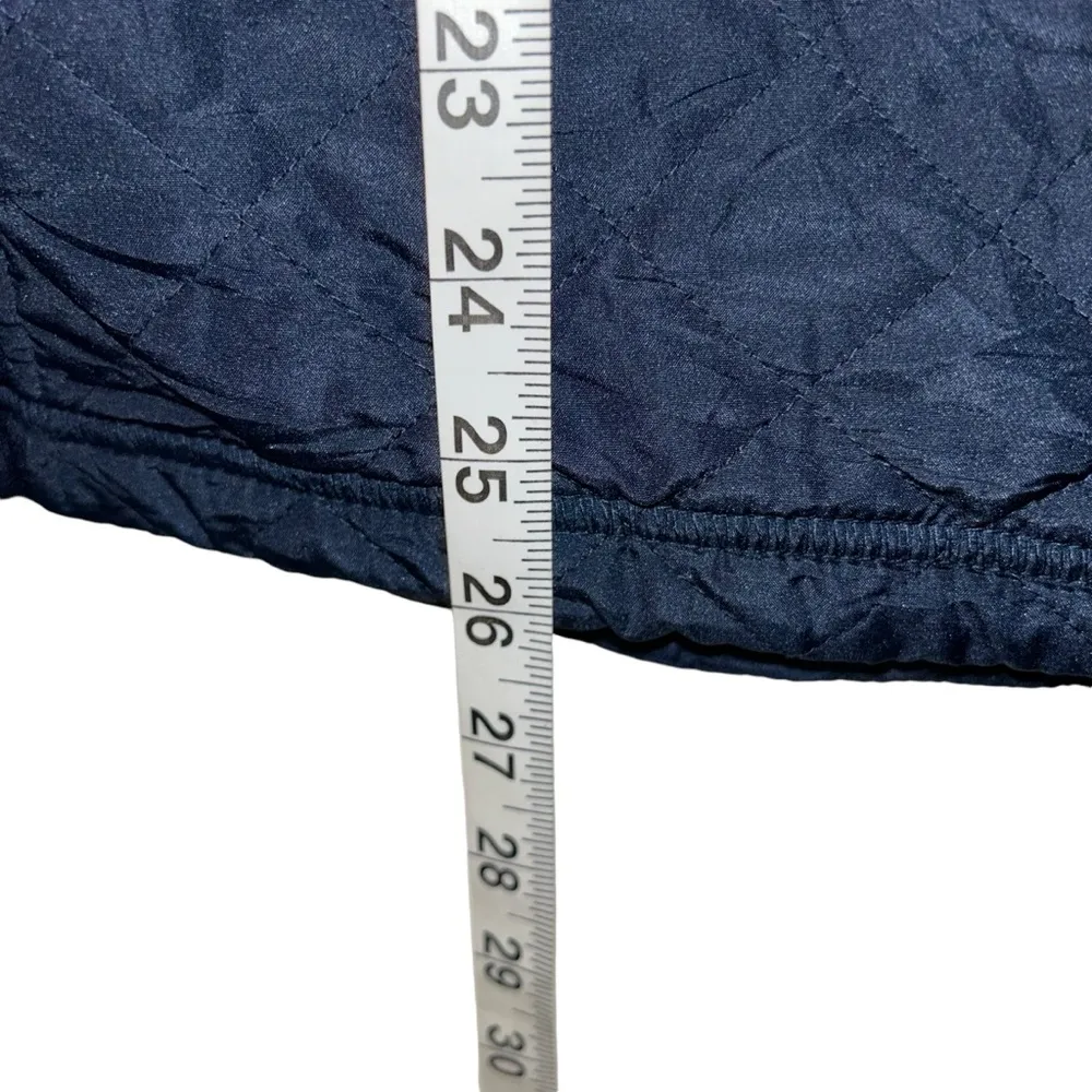 Navy Blue Van Heusen Wind Breaker Design Vest Jacket Women’s Size XXL Coat Style - Image 3