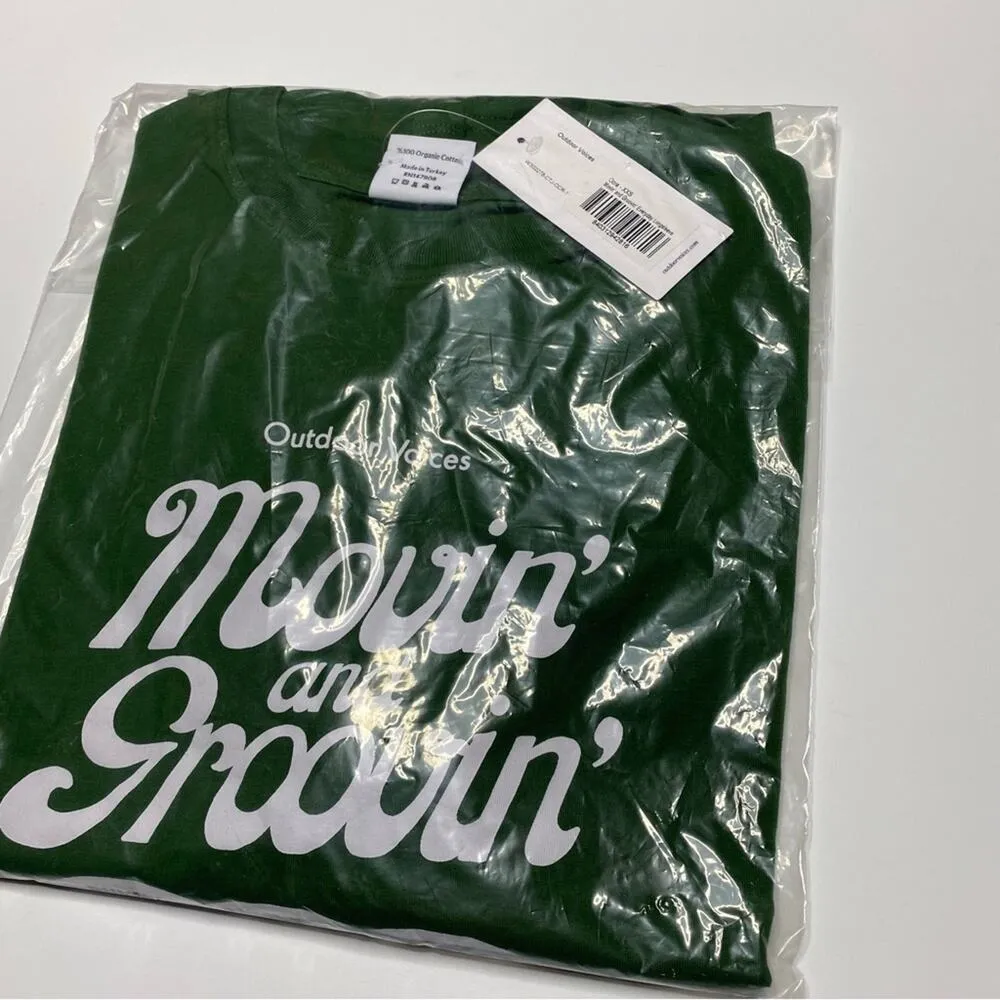 Outdoor Voices Movin' and Groovin' Graphic Everyday Longsleeve Tee Size XXS - Image 6