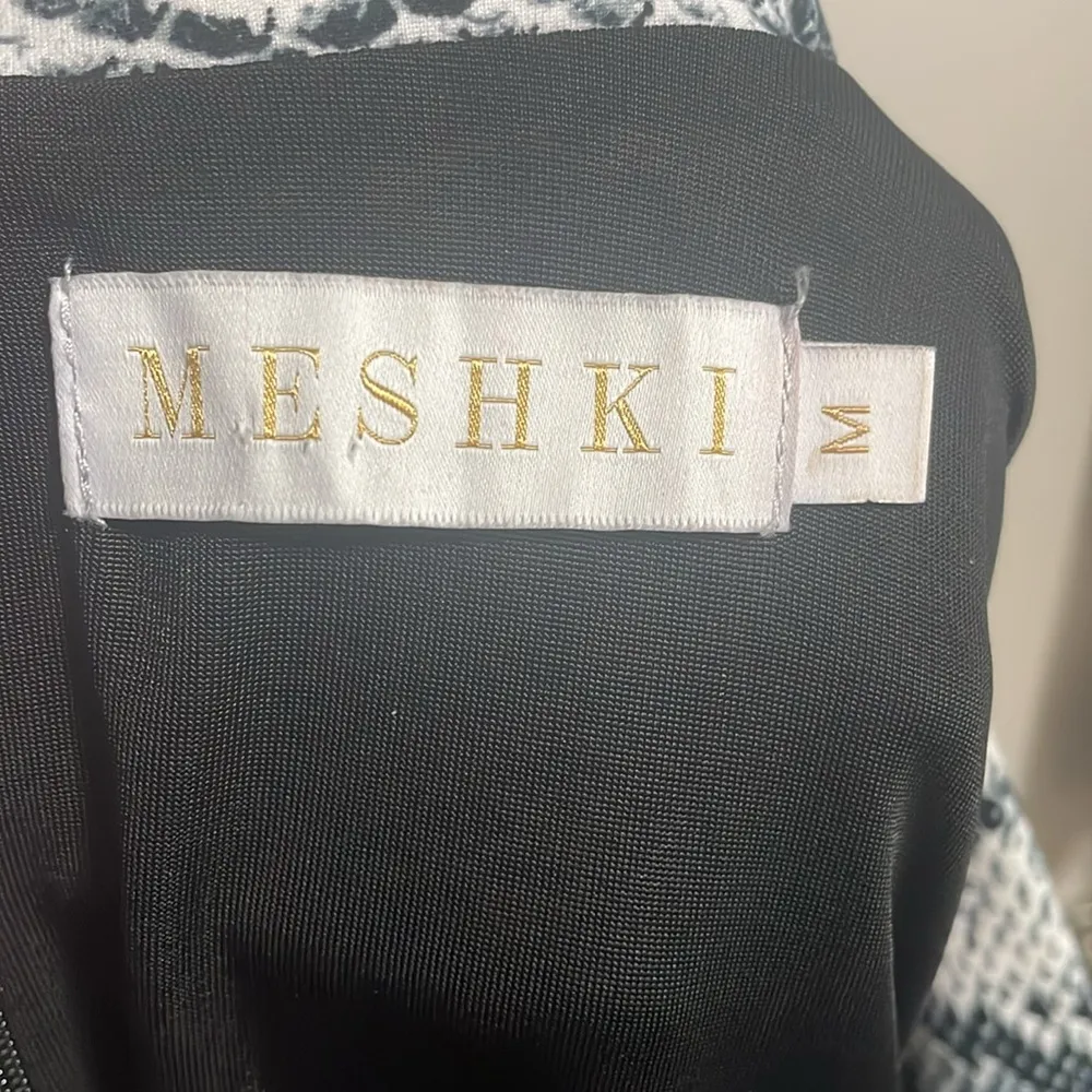 💙Meshki Gray Snake Print Long Sleeve Bodysuit - Image 6