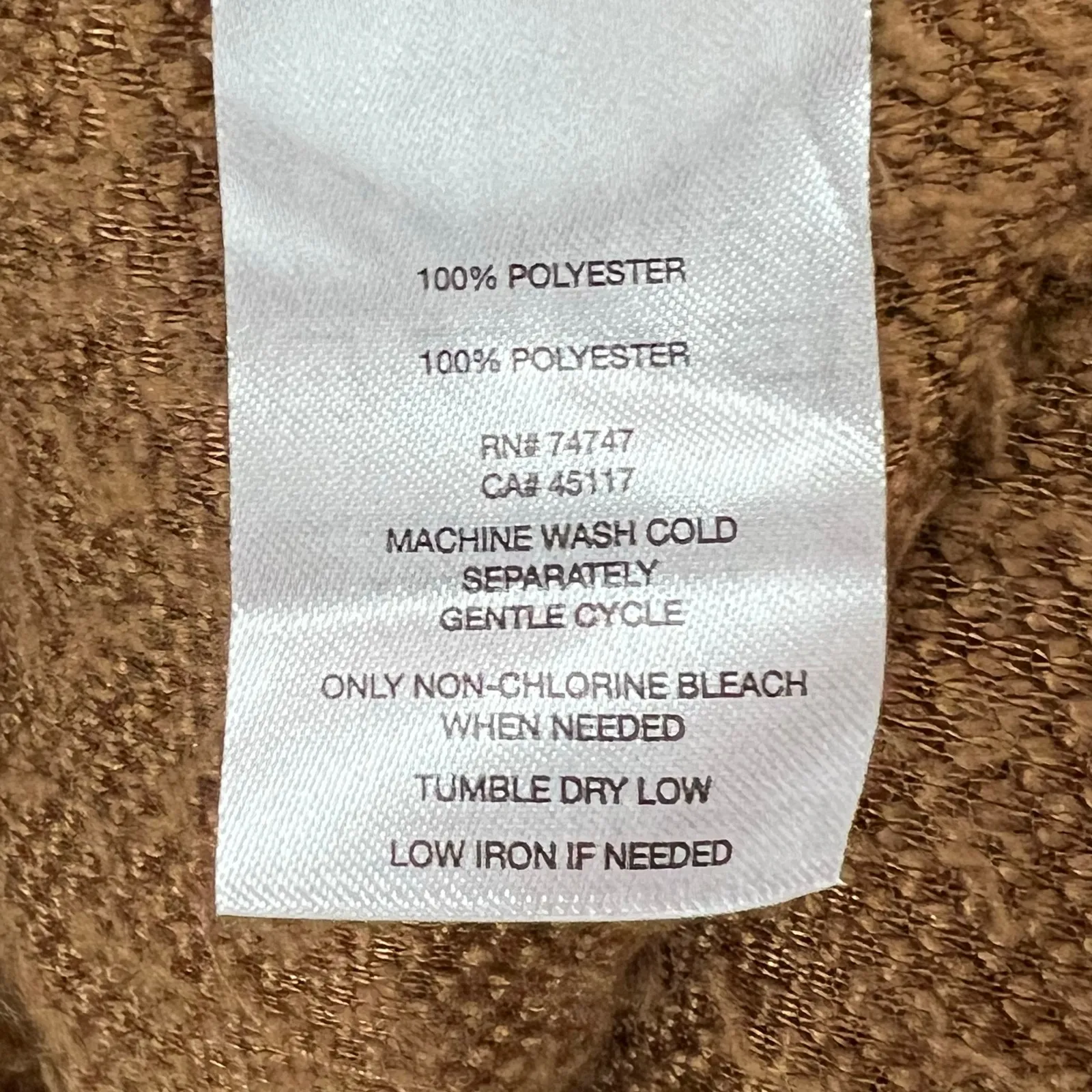 Natural Reflections 1/4 Zip Pullover Jacket Womens Large Teddy Fleece Gorpcore - Image 10