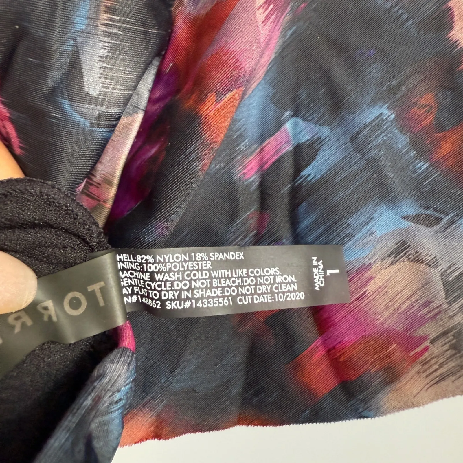 Torrid sz 1 Bikini Flutter Sleeve Top High Waist Ruched Bottom Fairy Cottage - Image 6