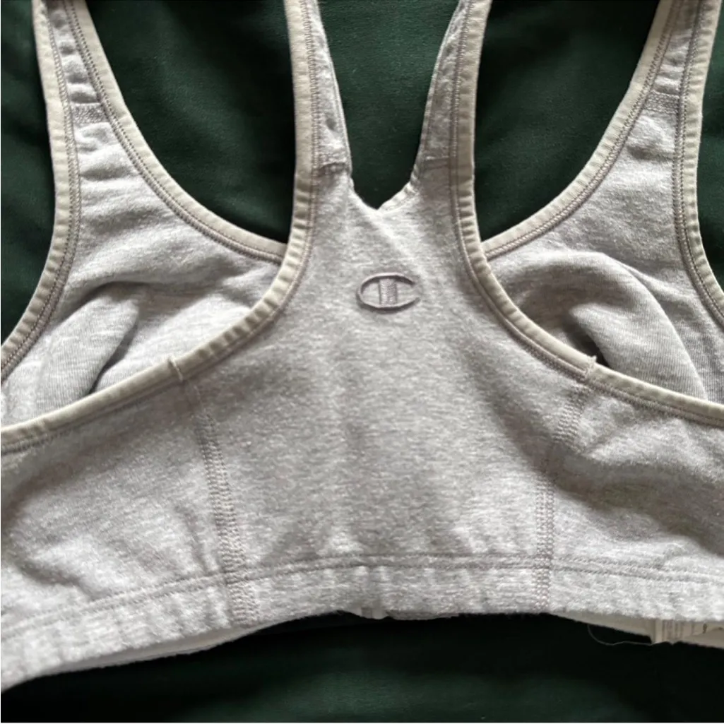 Champion  Gray Sports Bra - Image 5