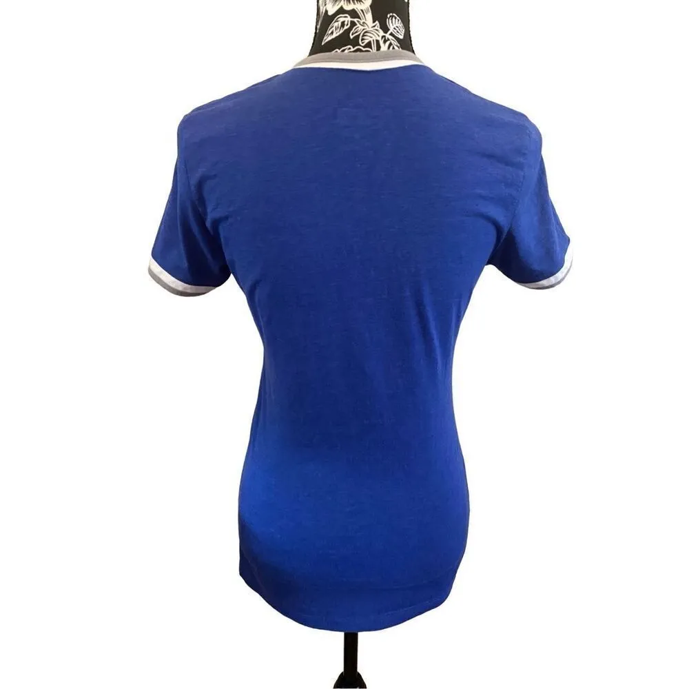 Majestic Chicago Cubs T Shirt Baseball Sports Athletic Sporty Athleisure - Image 2