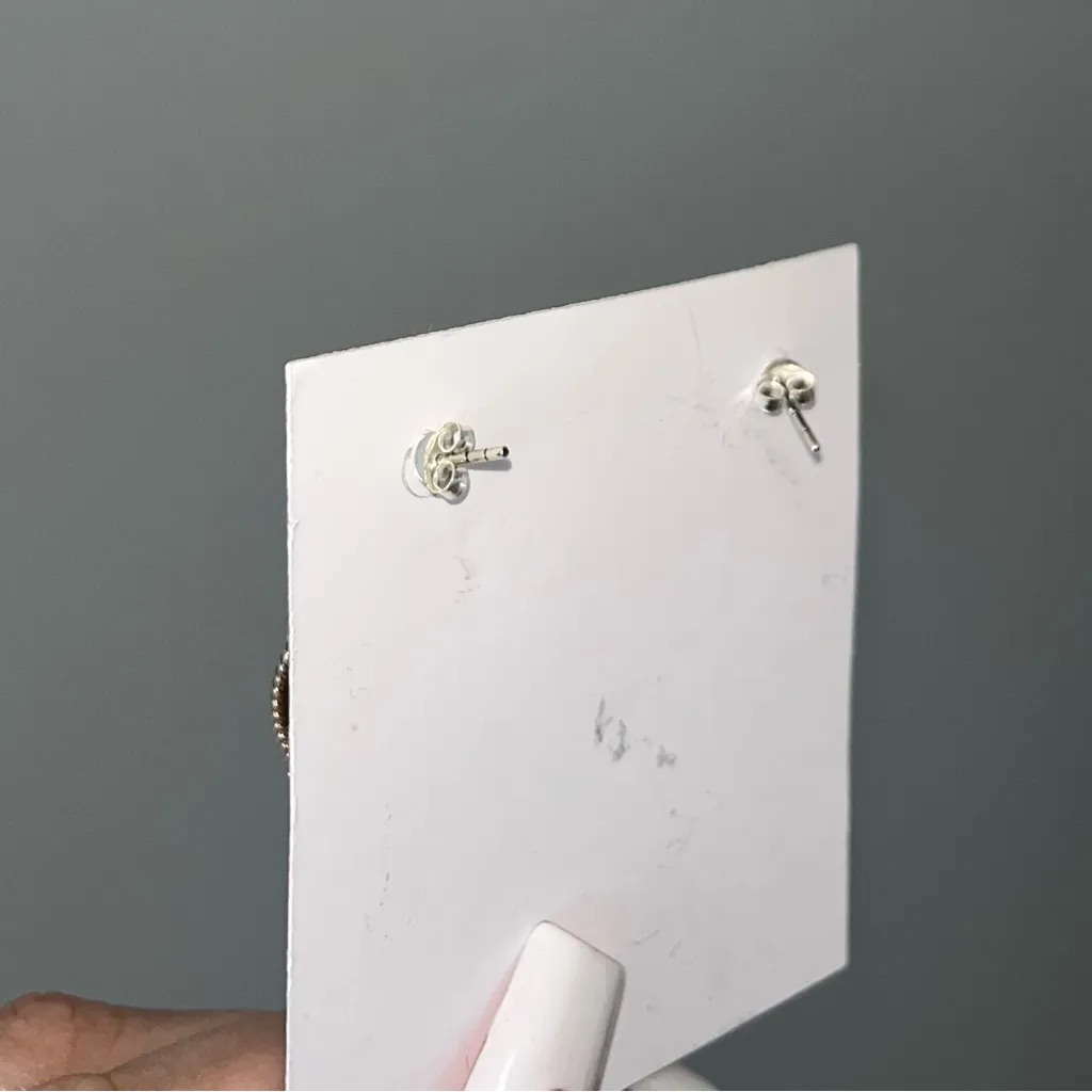 925 Spiny Oyster Dangle Earrings Pink - Image 3