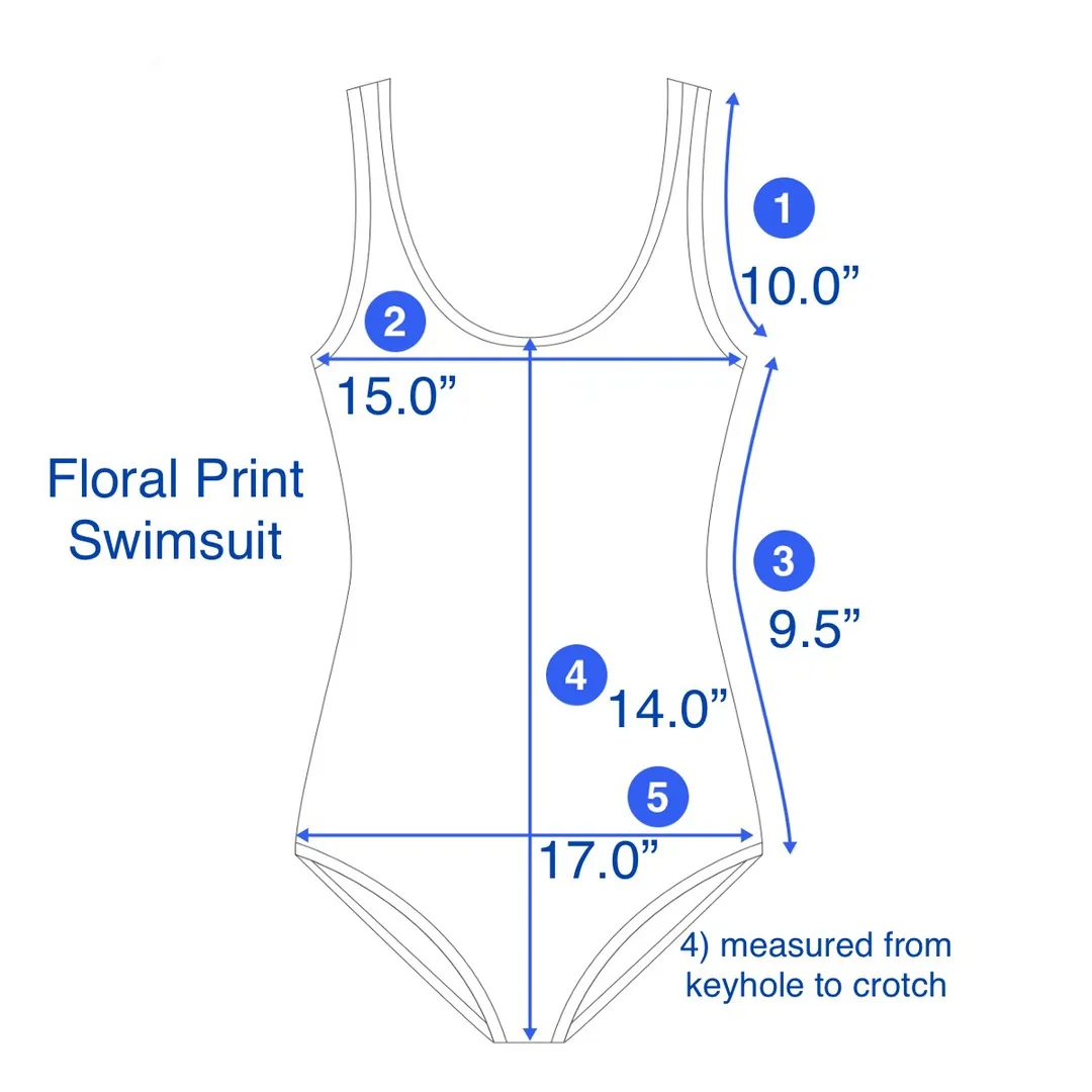 NWOT Swimsuit Blue Size L - Image 4