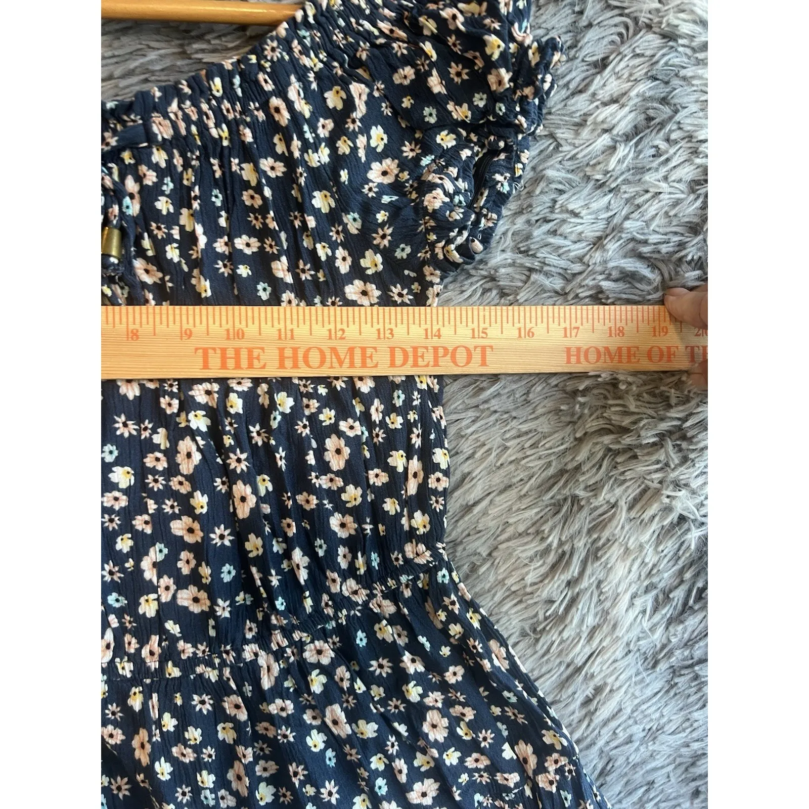 Hint of Blush Size Small Dress Babydoll Cottagecore  Prairie Boho Romantic - Image 5