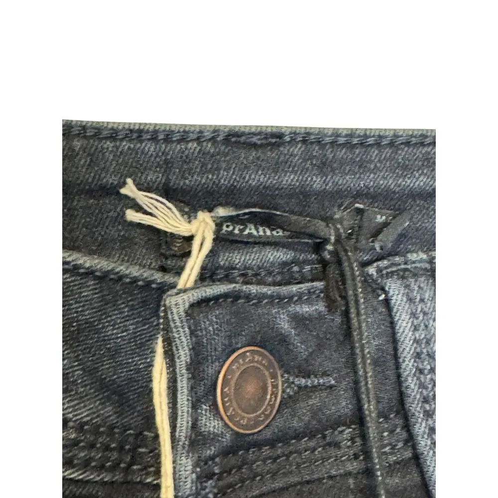 Prana Women's Jeans Soma Slim Fit‎ Stretch Skinny Mid-Rise Classic Denim 25 NWT - Image 7