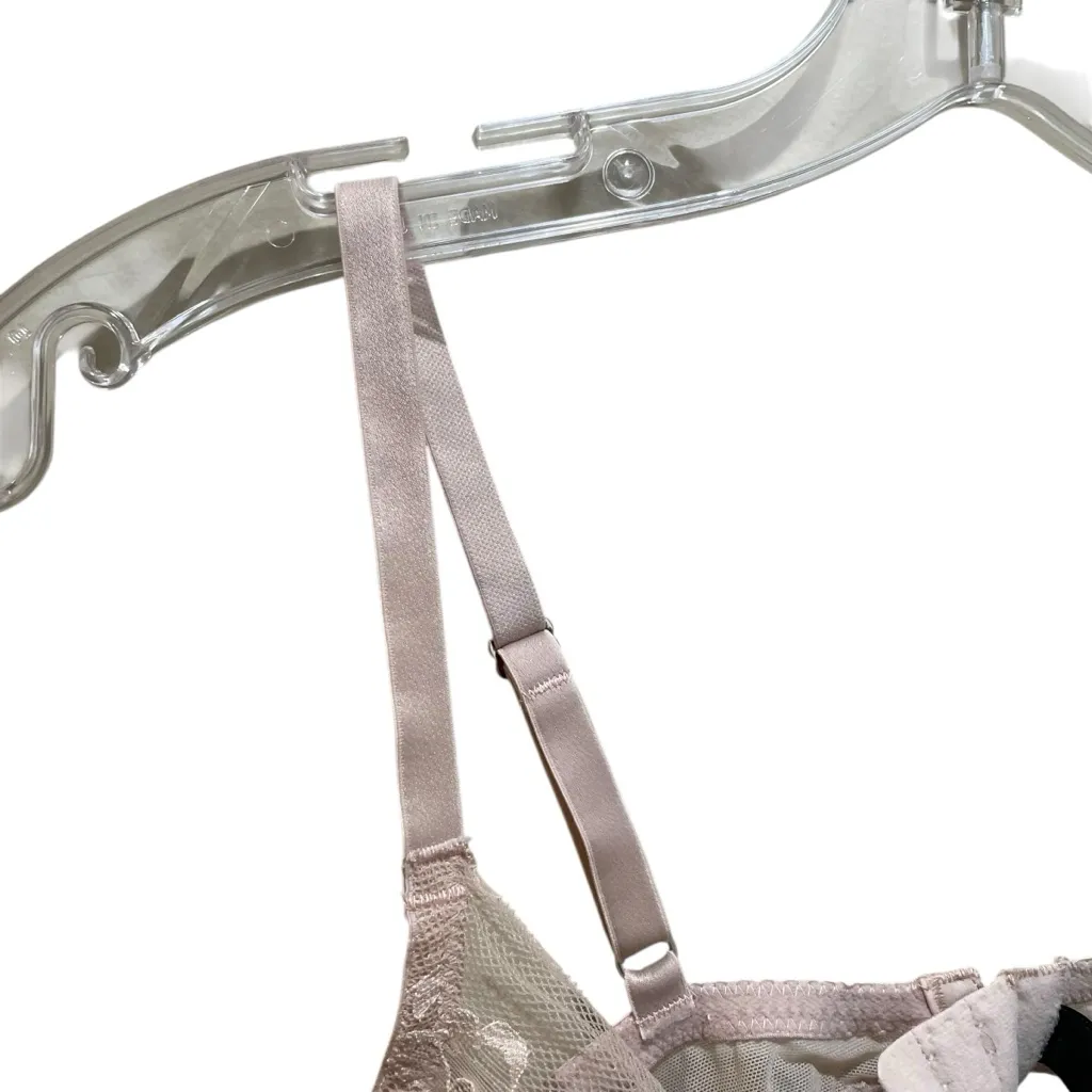 Natori Lace Underwire Bra Blush Womens Size 36D Molded Supportive - Image 3