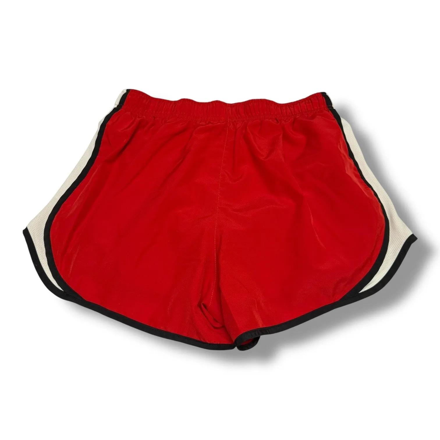 Nike Womens Shorts M Red Running Short Athletic Gym Dri-Fit‎ Tempo White Black - Image 7