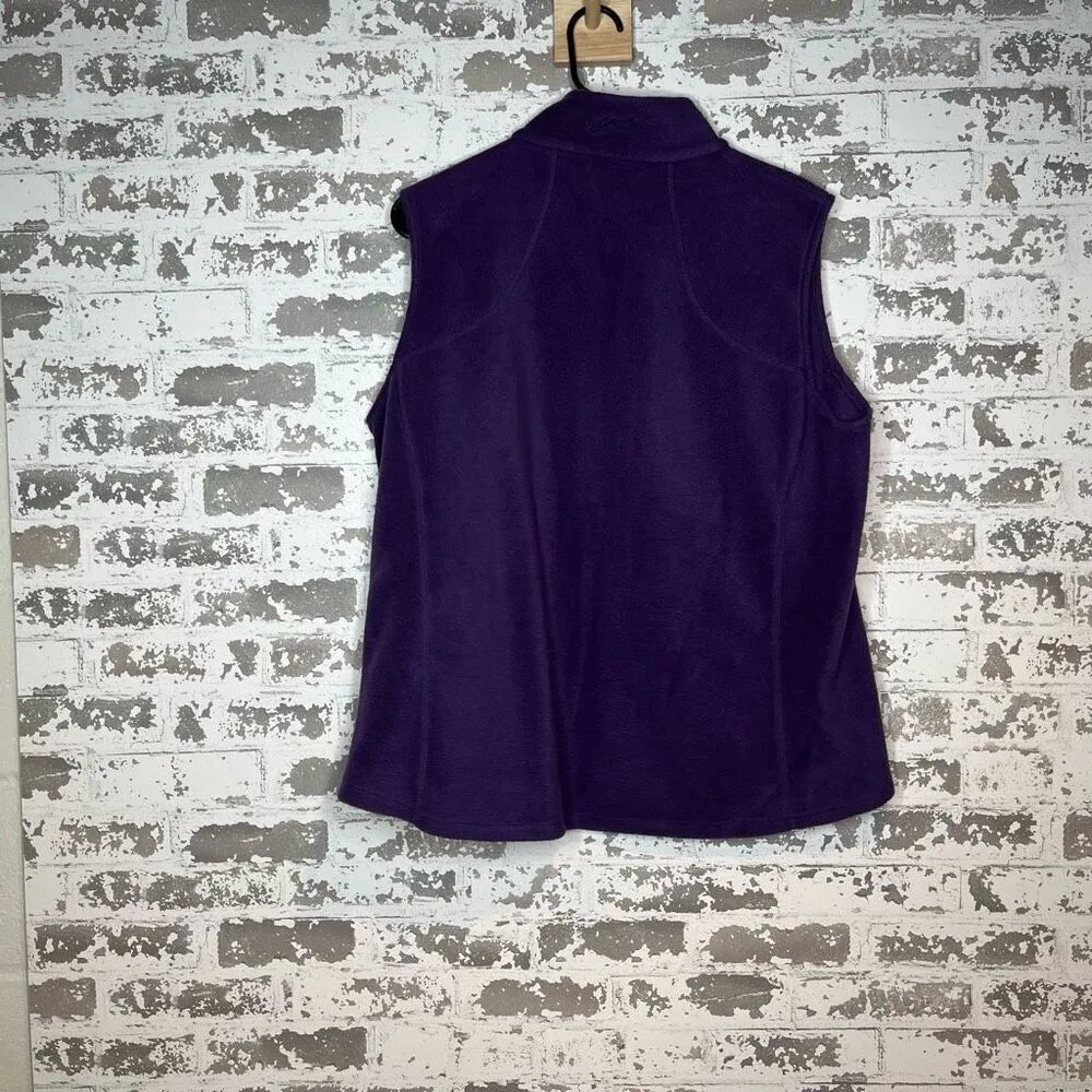 Woolrich | women purple full zip vest - Image 7